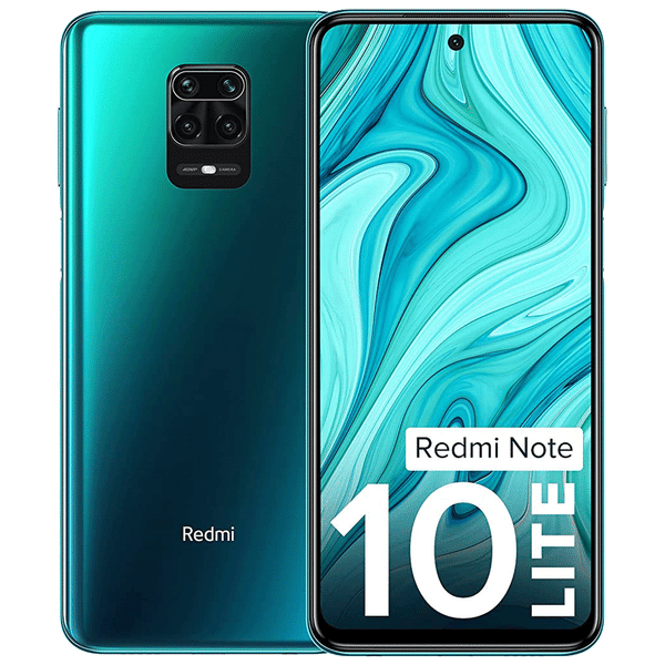 Buy Redmi Note 10 Lite 6GB RAM 128GB Aurora Blue Online Croma